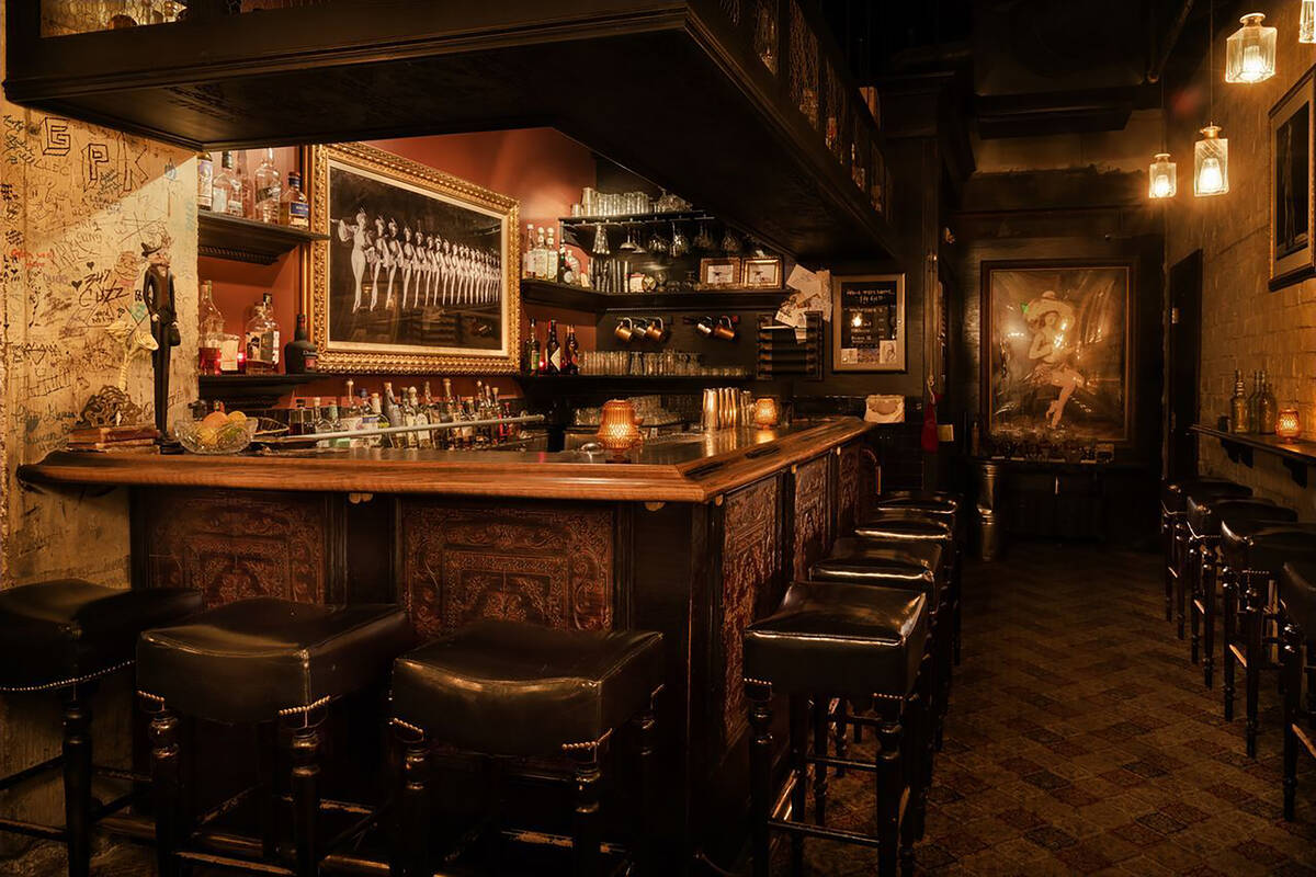 The Laundry Room at the Commonwealth is the longest-running speakeasy in downtown Las Vegas. (C ...