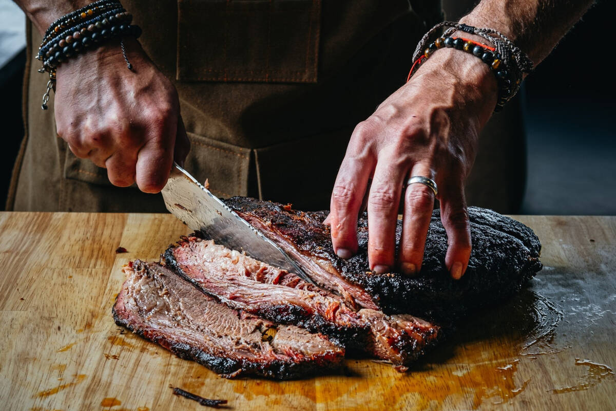 For Hanukkah 2025, SMKD BBQ of Henderson is offering a takeout dinner for 10 that includes bris ...