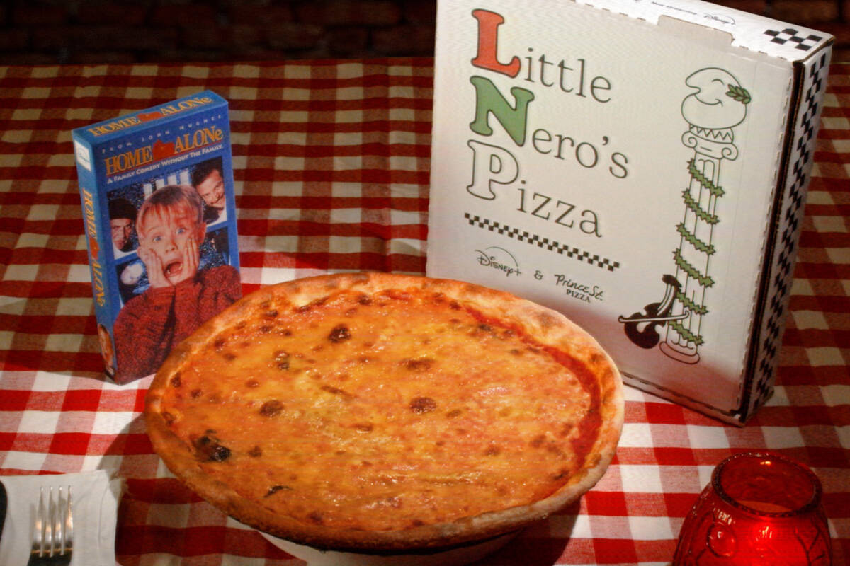 Little Nero's Pizza is setting up shop at Prince St. Pizza locations. (Disney+)