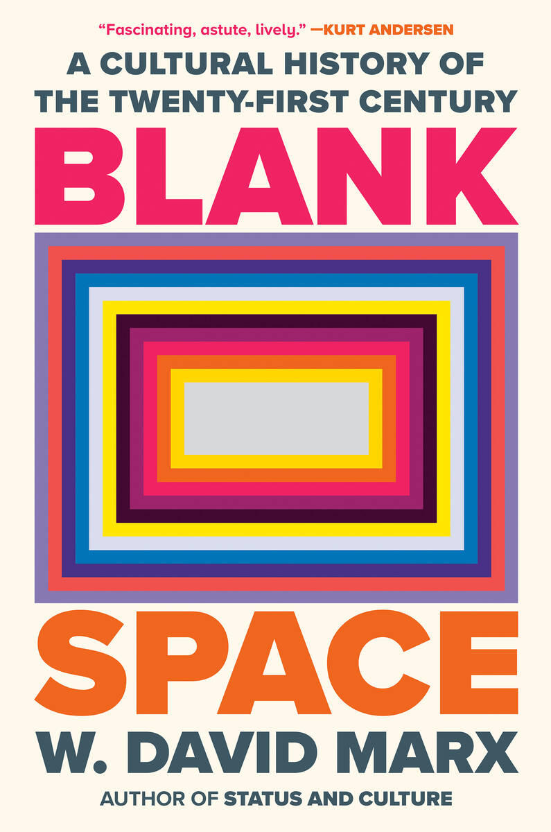 "Blank Space" by W. David Marx (Penguin Random House)