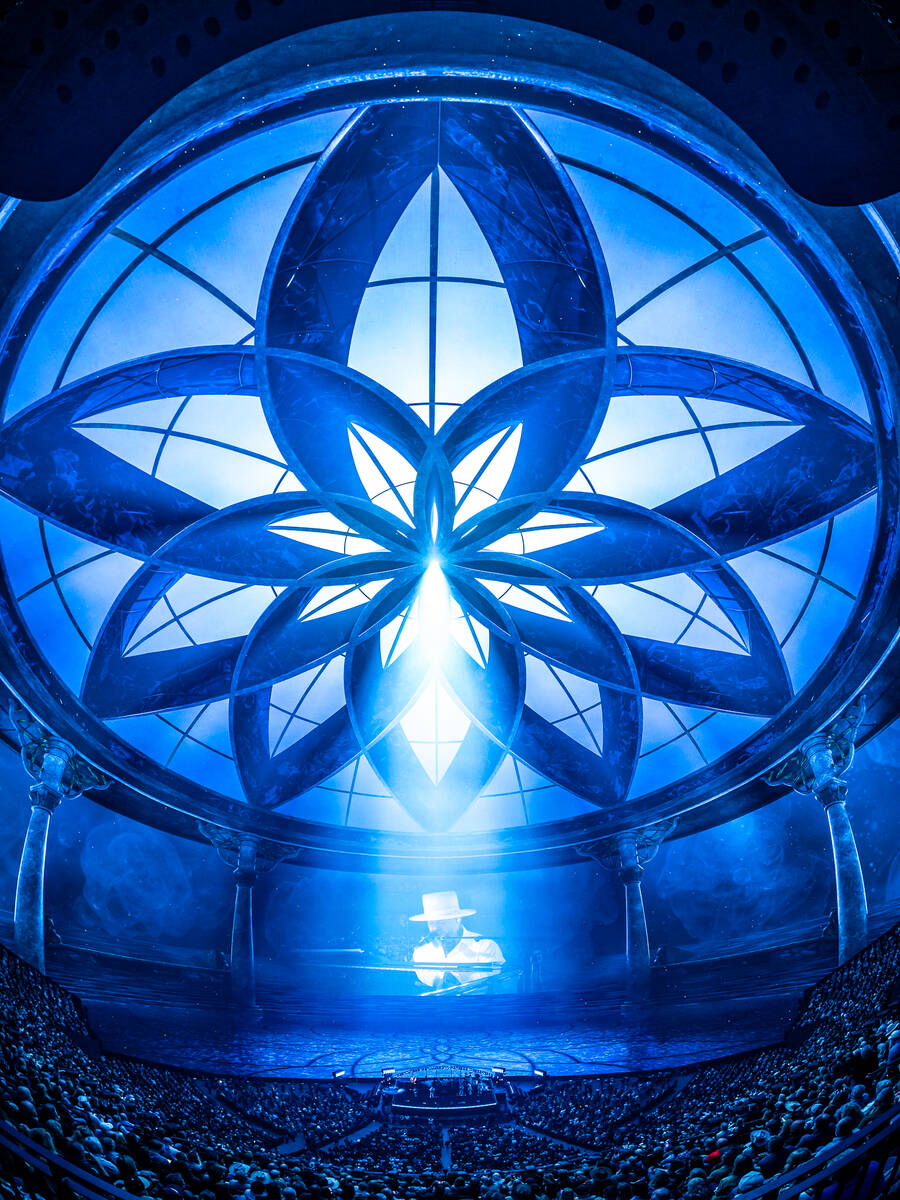 Zac Brown Band plays the first night of "Love & Fear" at Sphere on Friday, Dec. 5, 2025. (Alive ...