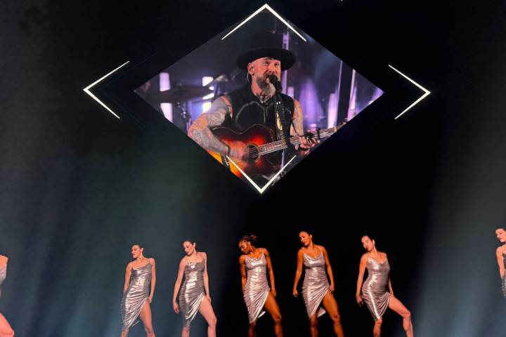 Zac Brown Band plays the first night of "Love & Fear" at Sphere on Friday, Dec. 5, 2025. (John ...