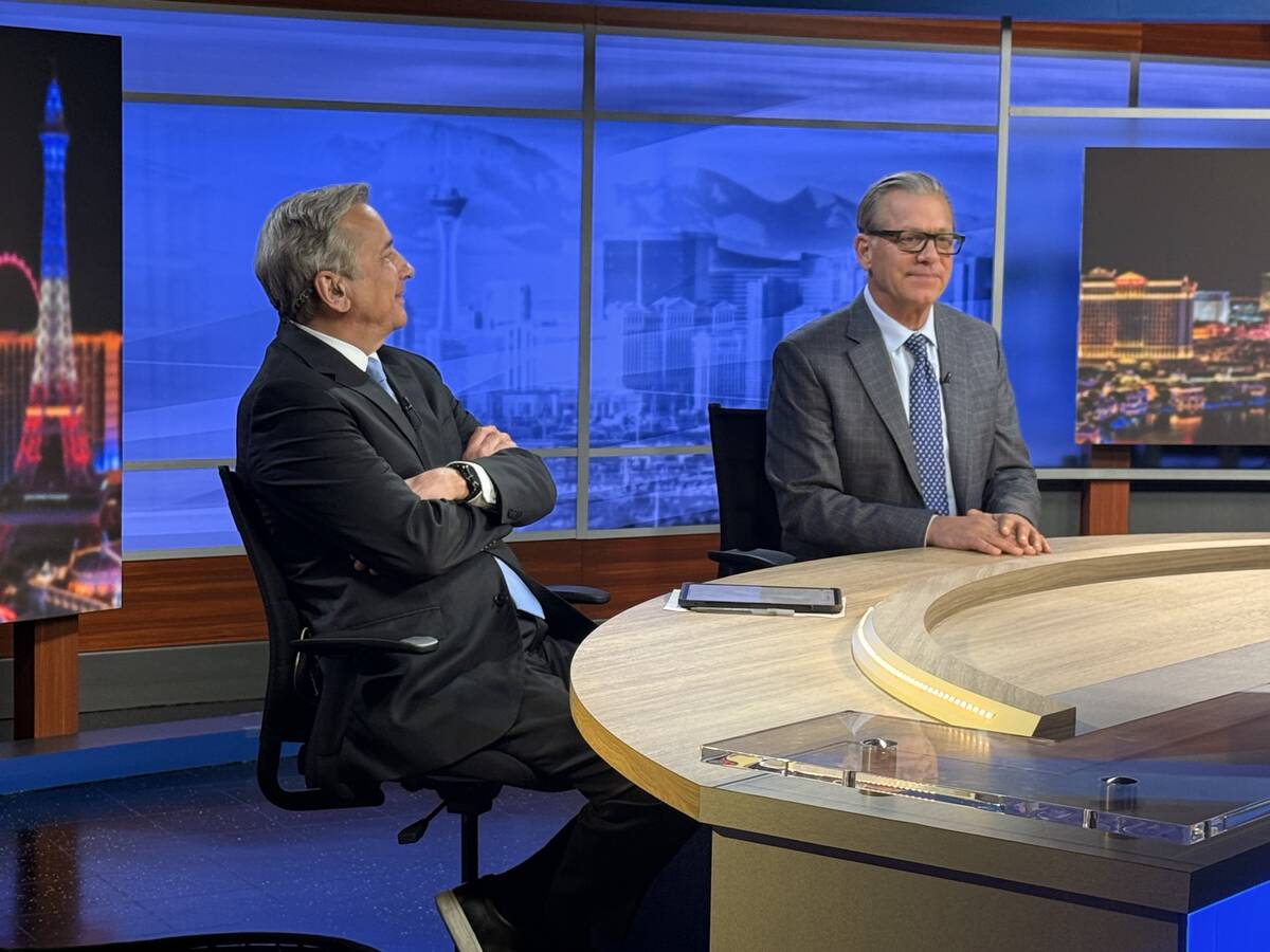 Jim Snyder is shown with his longtime friend and co-News 3 anchor Dana Wagner on Tuesday, Dec. ...