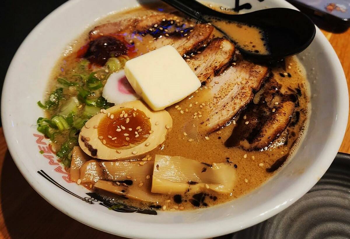 Miso Ramen from Ramen Ebisu in Henderson, one of Yelp's top ramen spots in the U.S. for 2025. ( ...