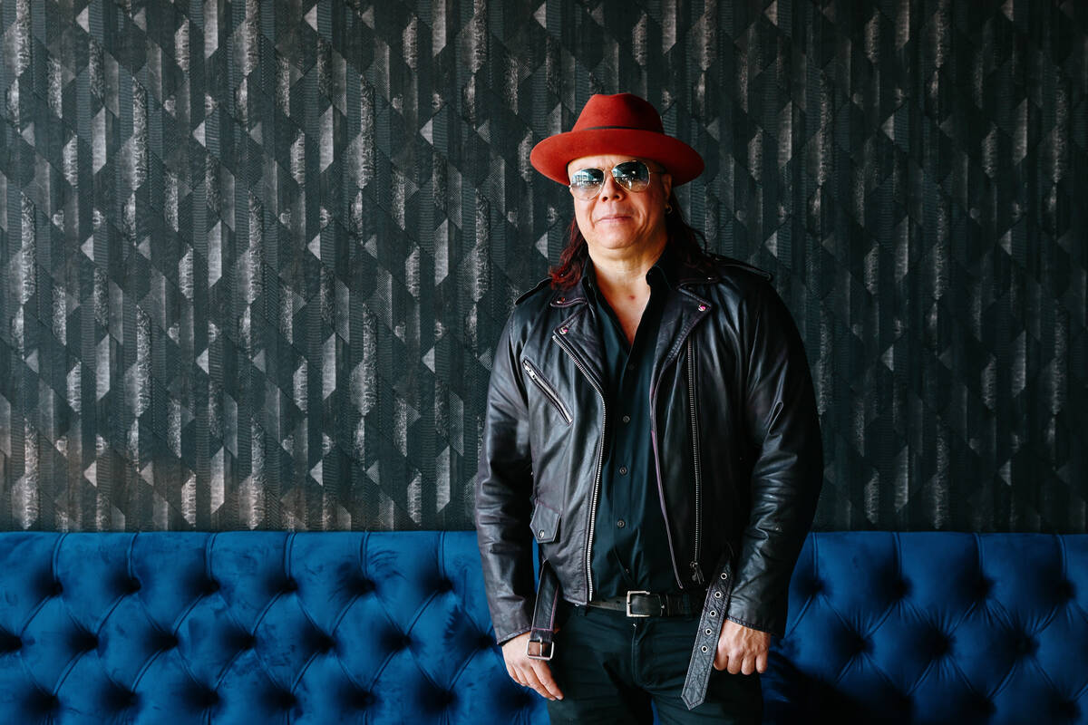 Owner John Arakaki stands for a portrait within the private powder room at St. Felix Sin City o ...