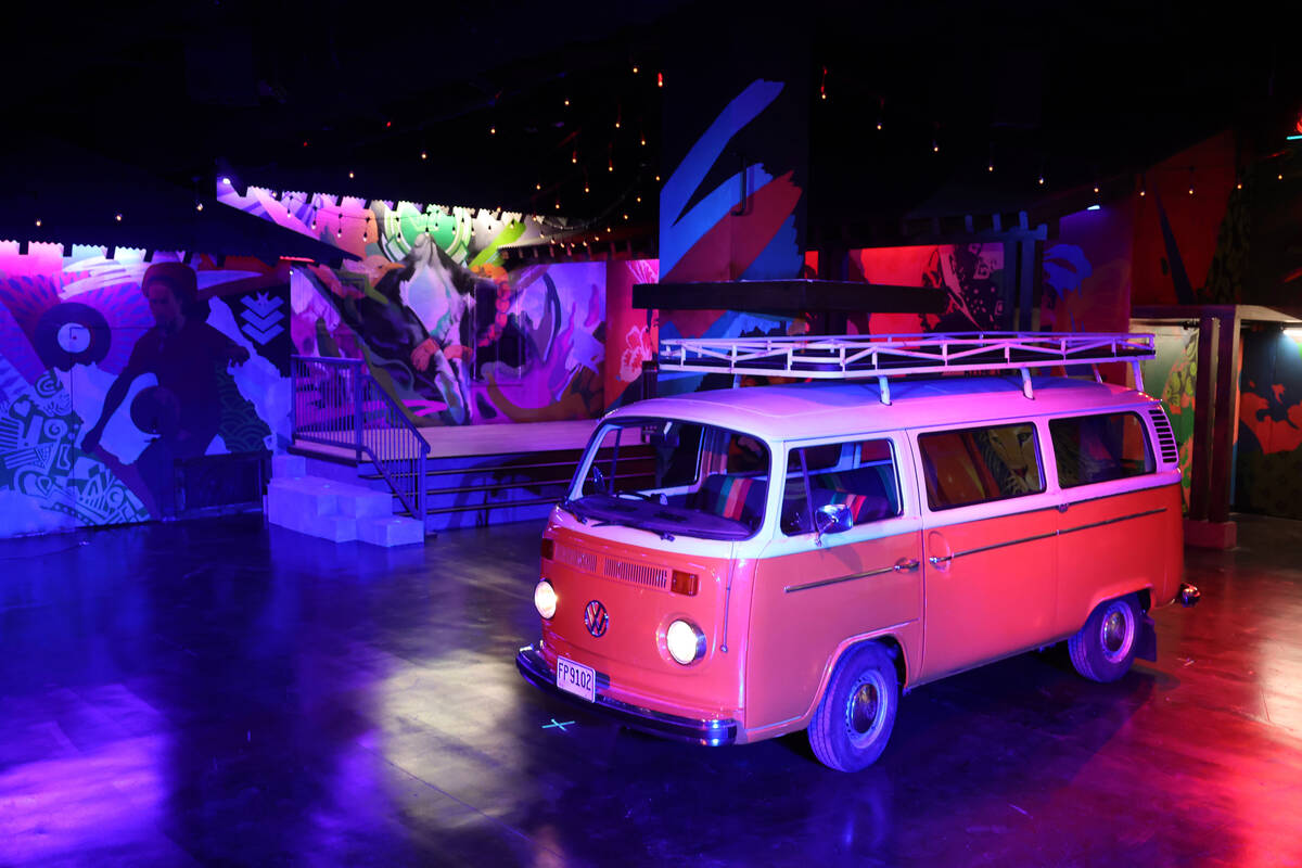 The Trench Town room is seen during a media preview of Bob Marley Hope Road interactive show an ...