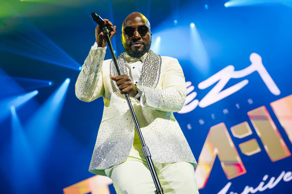 Young Jeezy performs at Planet Hollywood Friday, Dec. 19, 2025, in Las Vegas. (Madeline Carter/ ...