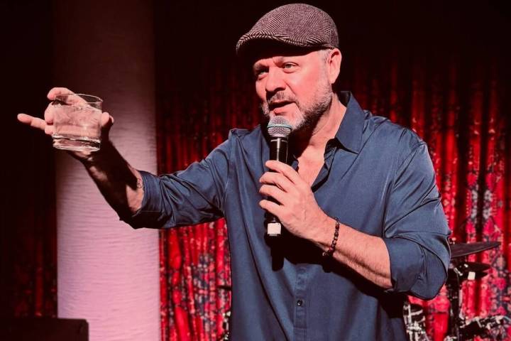 Shawn Eiferman is shown during his open-mic night (Shawn Eiferman Facebook)