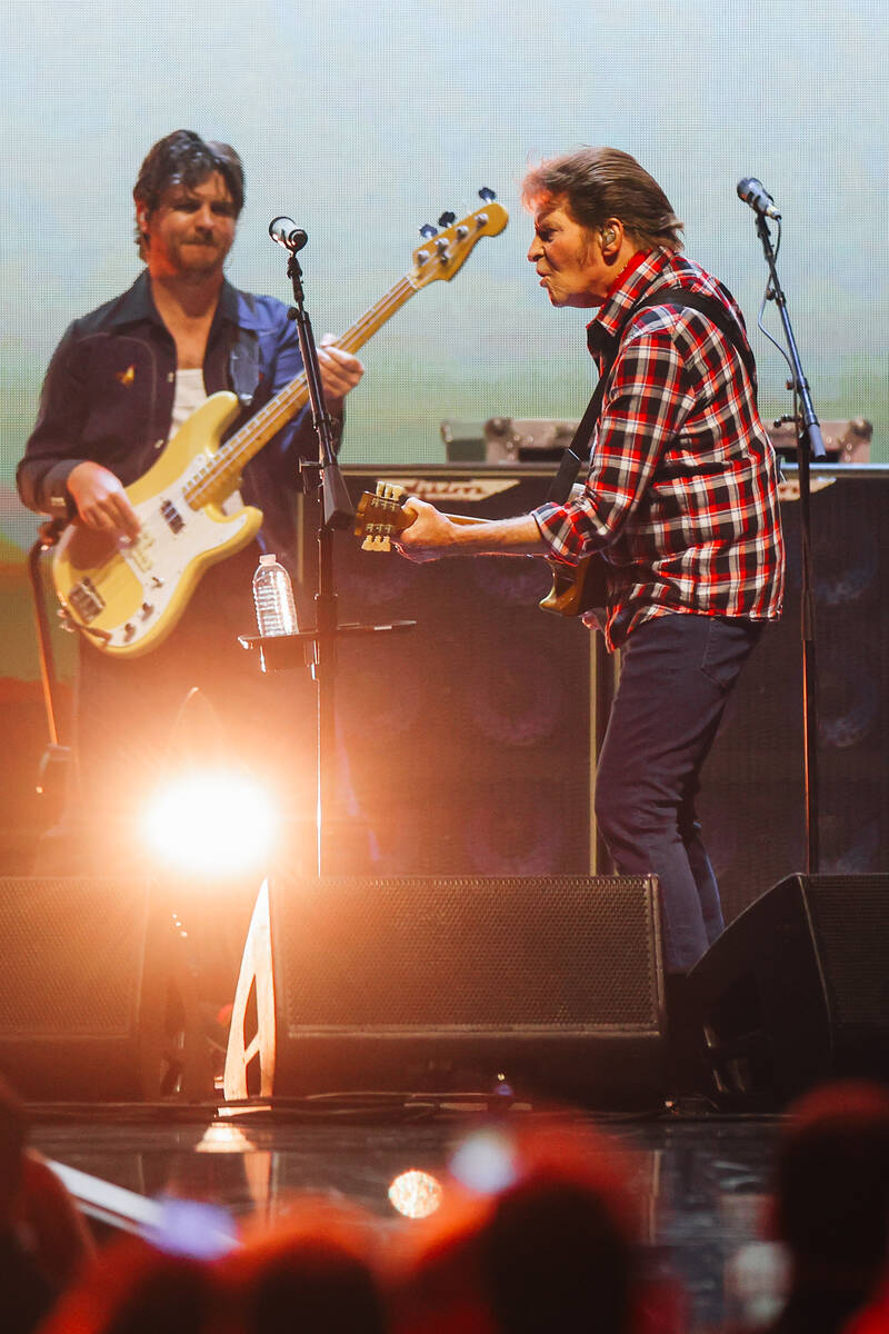 John Fogerty performs during night two of the iHeartRadio Music Festival at T-Mobile Arena Satu ...