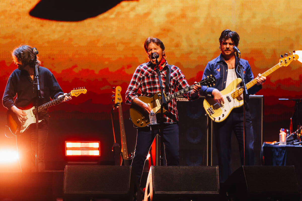 John Fogerty performs during night two of the iHeartRadio Music Festival at T-Mobile Arena Satu ...