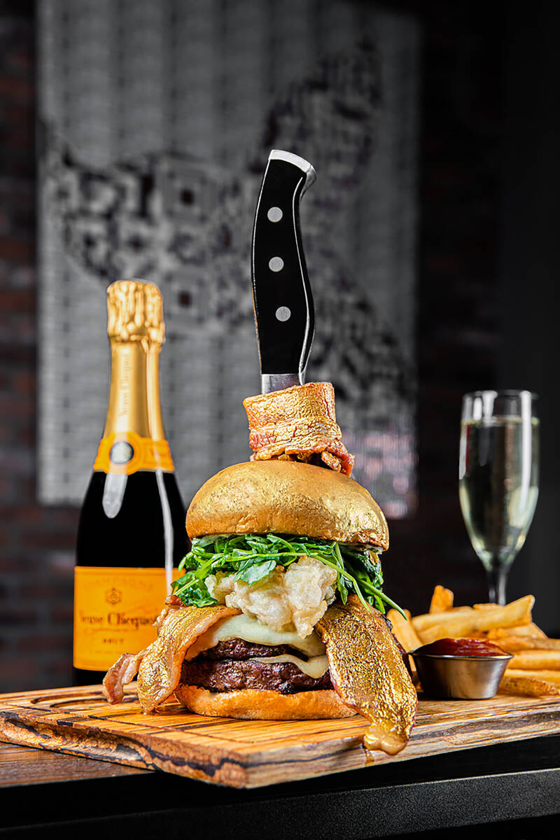 The Whale Burger at Slater's 50/50. (Slater's 50/50)