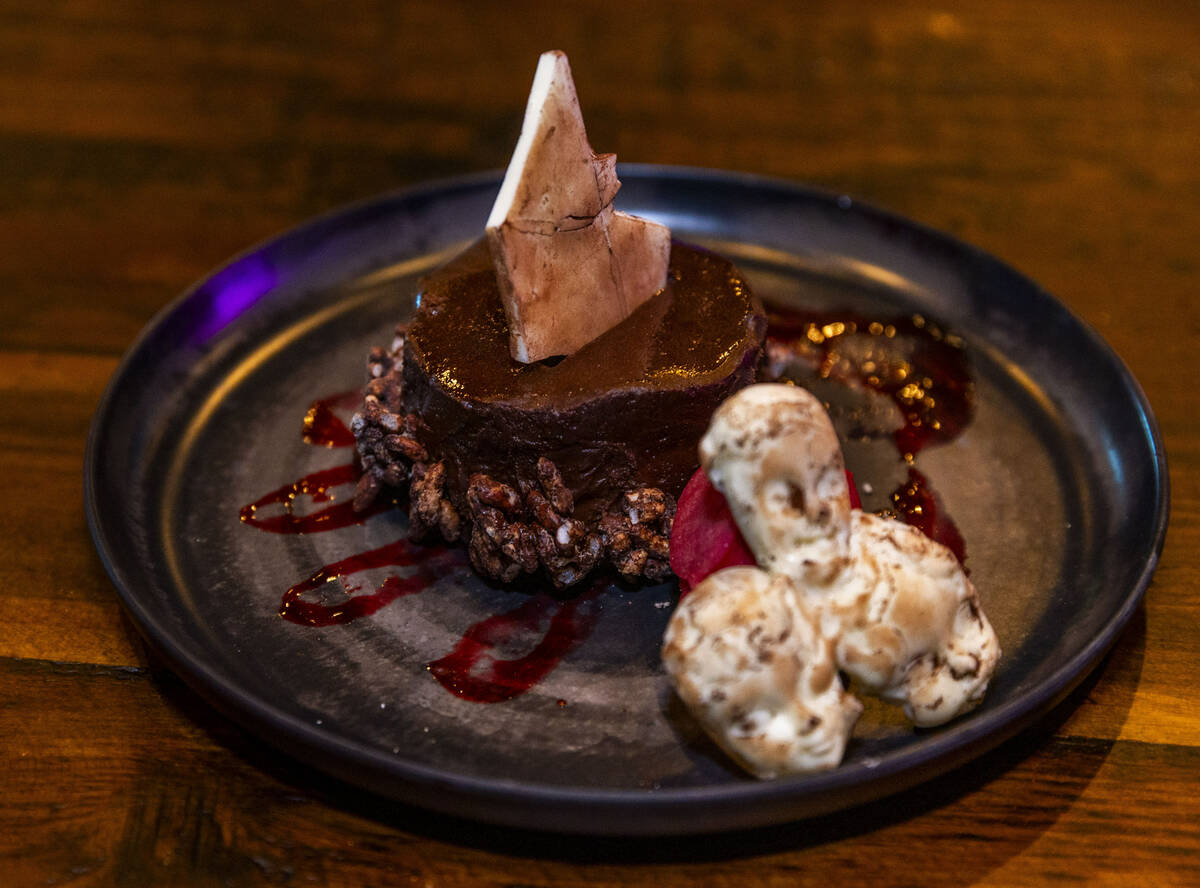 Death By Chocolate is on the menu from the Premiere House restaurant during a first look tour a ...