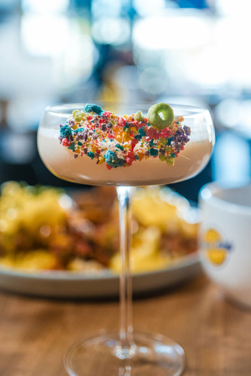 The Cereal Cocktail at Early Birds -- A Breakfast Spot. (Courtesy of 81/82 Group)