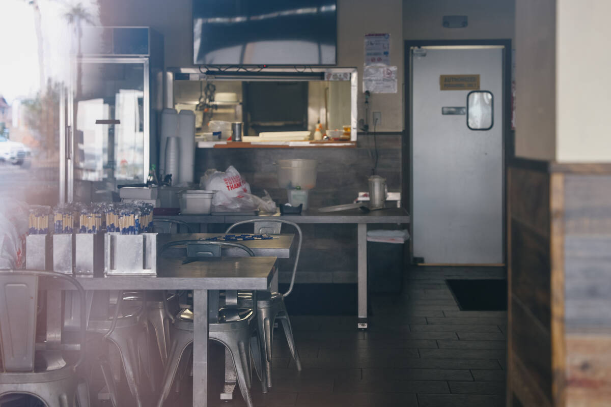 The quiet interior of the now-closed Phở Số 1, which has shut down after 31 years ...
