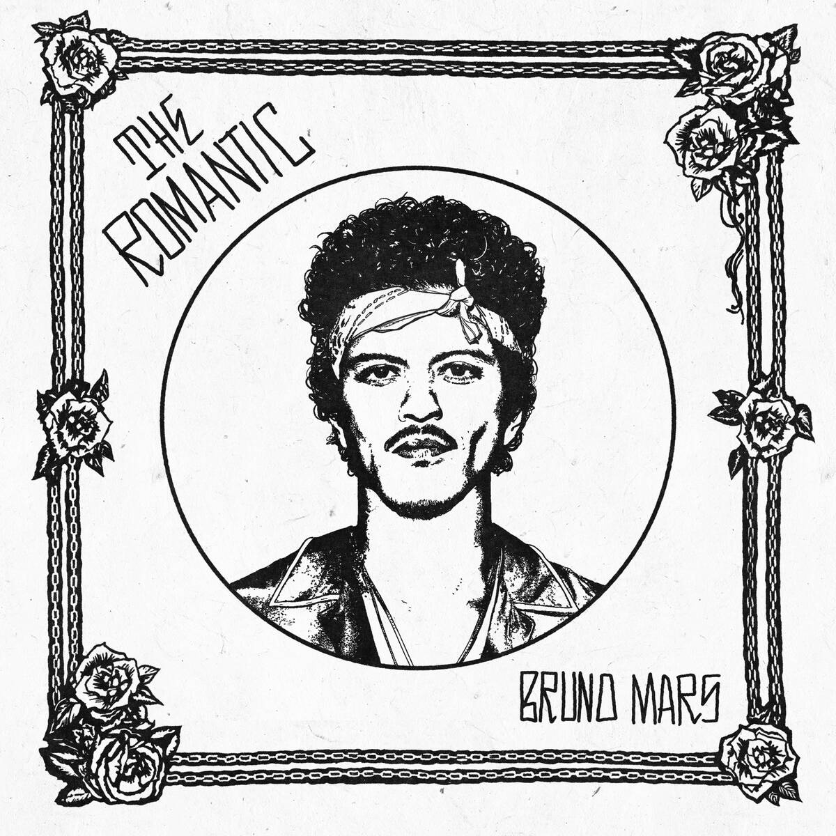 The cover of Bruno Mars' new album, "The Romantic," due for release Feb. 27. (Warner Music Group)