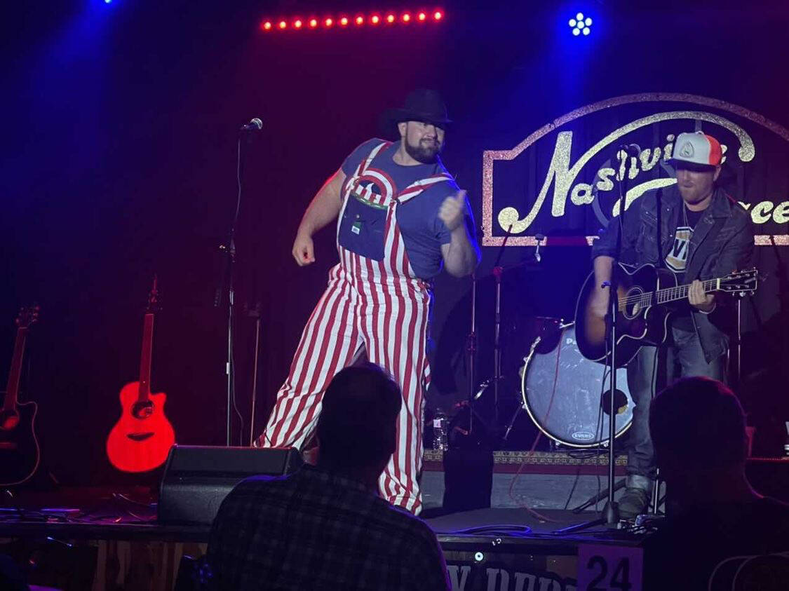 Bigg Vinny is hosting "Rouge" at The Strat Showroom through Jan. 14. (Rouge Las Vegas)