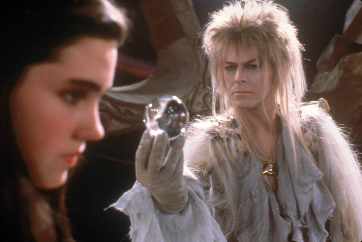 Jennifer Connelly and David Bowie in a scene from "Labyrinth." (The Jim Henson Company)