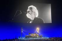Bob Weir is shown during Dead & Company's opening night at the Sphere on Thursday, May 16, 2024 ...
