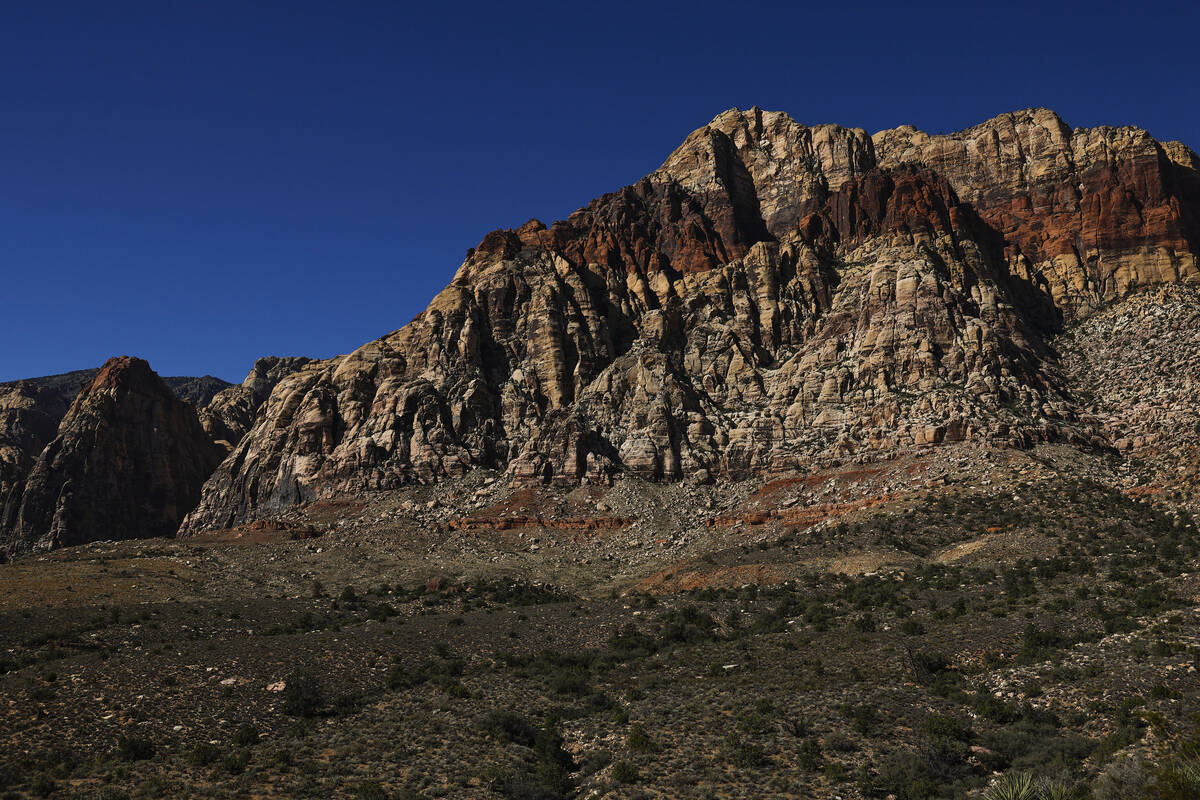 Views from the scenic loop during a Pink Jeep Tour of Red Rock Canyon National Conservation Are ...