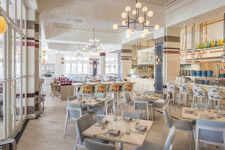 The dining area of Bottiglia Cucina at Green Valley Ranch. (Bottiglia Cucina)