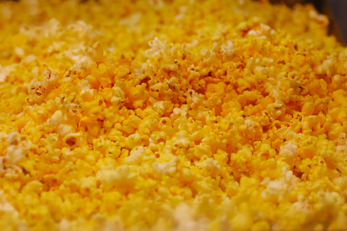 Popcorn at Cinemark Century Sound Point 16 Sunday, July 6, 2025, in Henderson (Madeline Carter/ ...