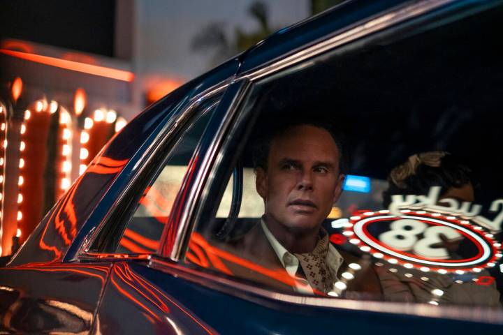 In a flashback, Cooper Howard (Walton Goggins) visits Las Vegas in “Fallout” Seas ...
