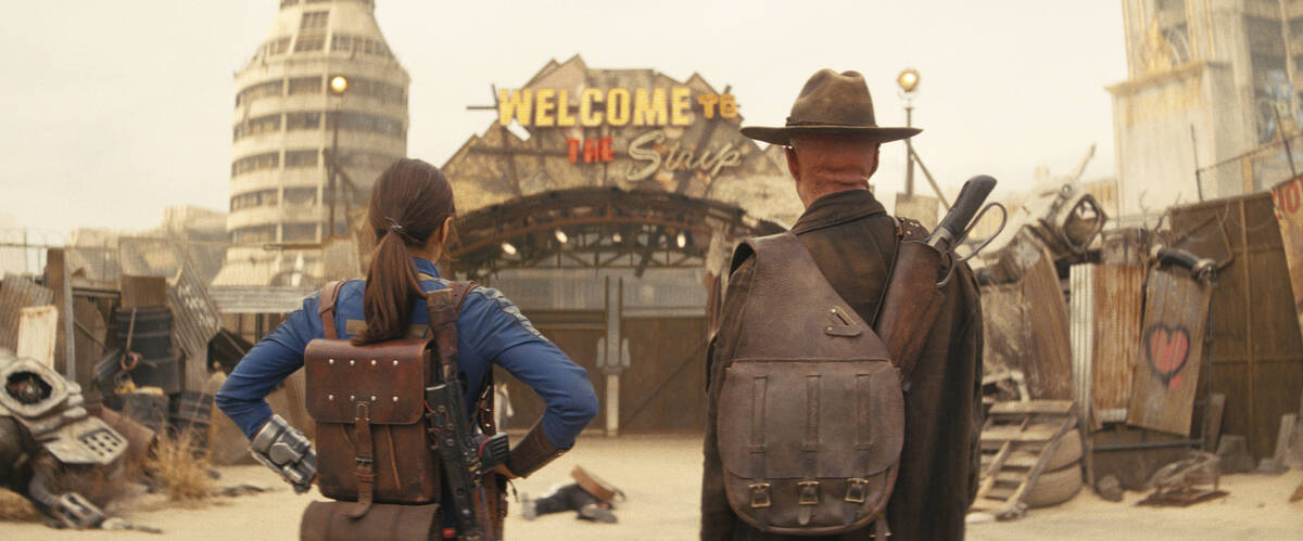 Lucy (Ella Purnell) and the Ghoul (Walton Goggins) finally make it to New Vegas in the fifth ep ...
