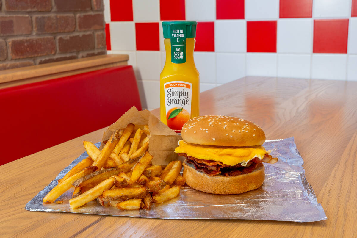 All-day breakfast from Five Guys in The Venetian on the Las Vegas Strip. (Five Guys)