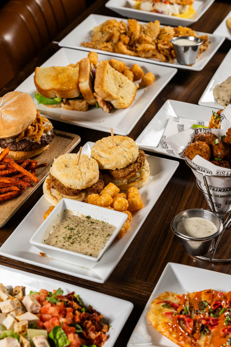 Seventy Six, the new line of taverns from Station Casinos, specializes in “American bar-type ...