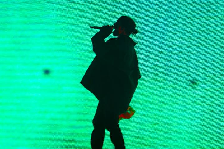 A$AP Rocky performs on the Cosmic Meadow stage during day two of Electric Daisy Carnival at Las ...