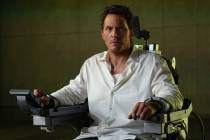 Chris Pratt in "Mercy." (Justin Lubin/Amazon Content Services/TNS)