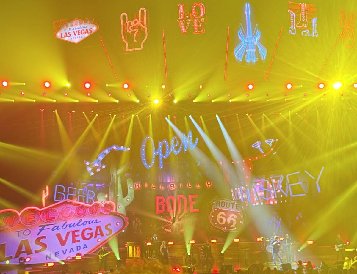 Blake Shelton opens the second run of his residency production at the Colosseum at Caesars Pala ...