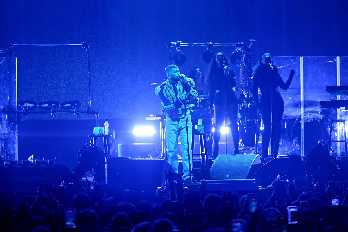 ZAYN performs the first night of his residency at Dolby Live At Park MGM on January 20, 2026 in ...
