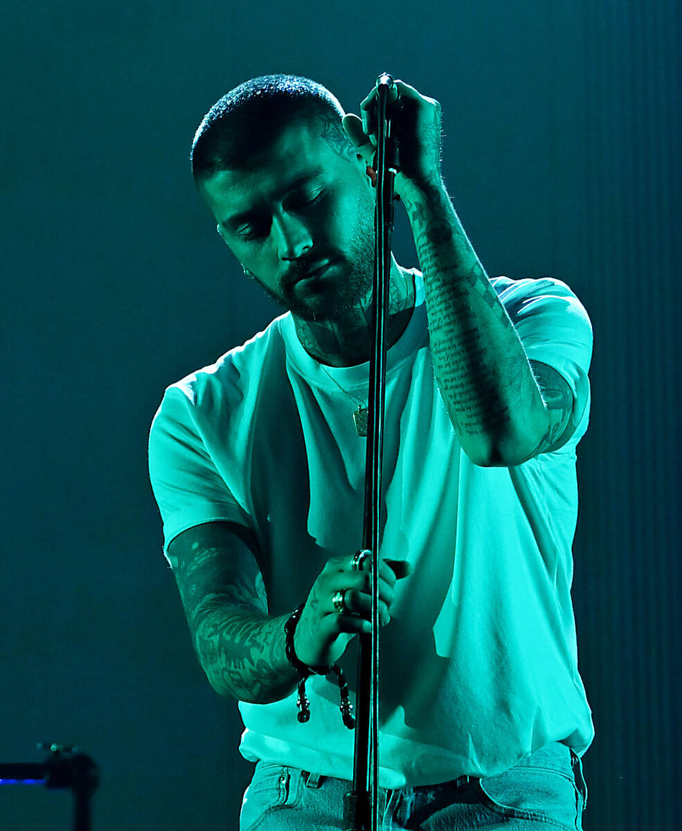 ZAYN performs the first night of his residency at Dolby Live At Park MGM on January 20, 2026 in ...