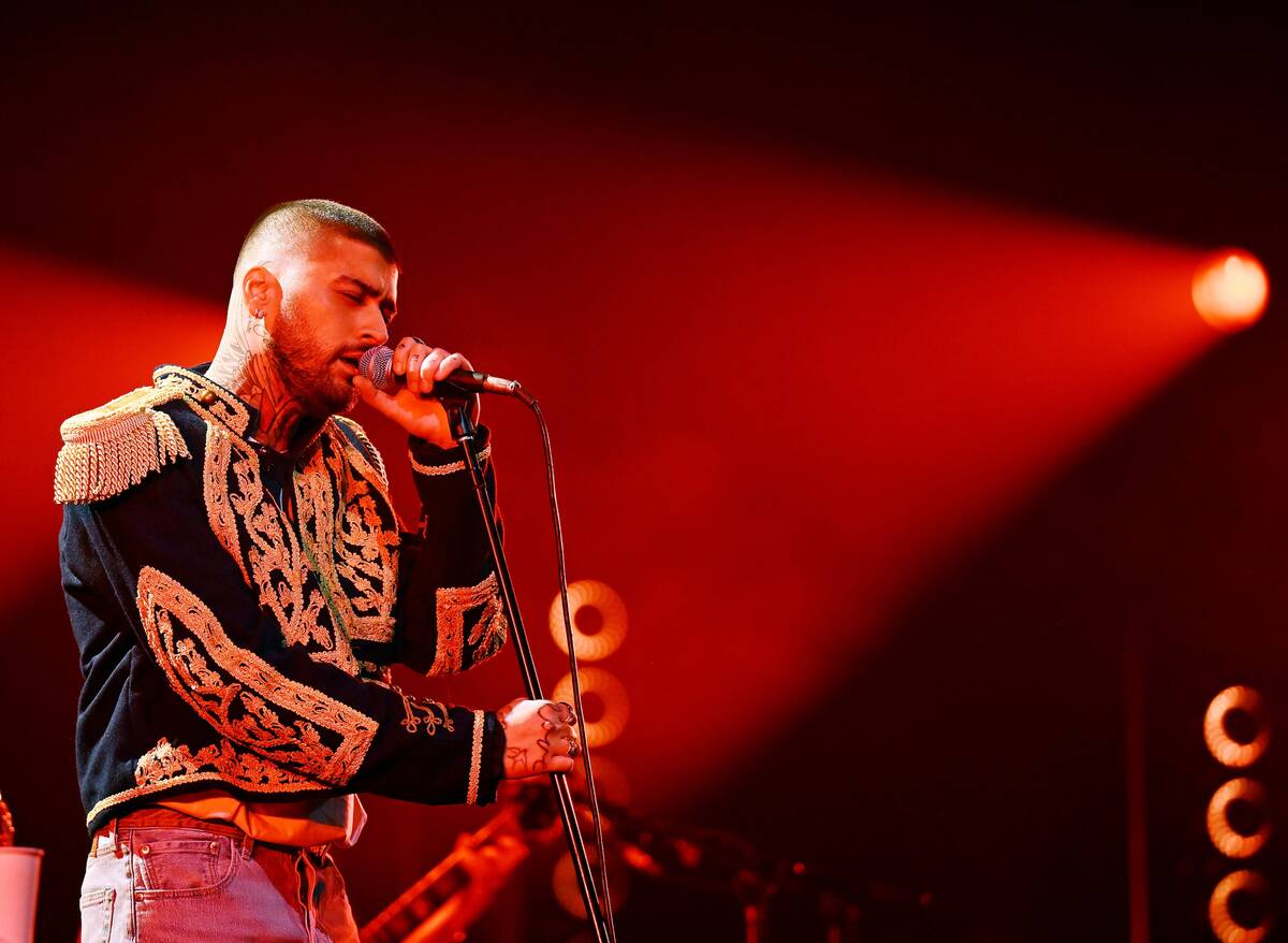 ZAYN performs the first night of his residency at Dolby Live At Park MGM on January 20, 2026 in ...