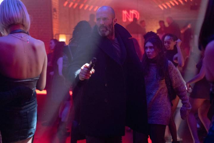 Jason Statham and Bodhi Rae Breathnach in "Shelter." (Daniel Smith/Black Bear)