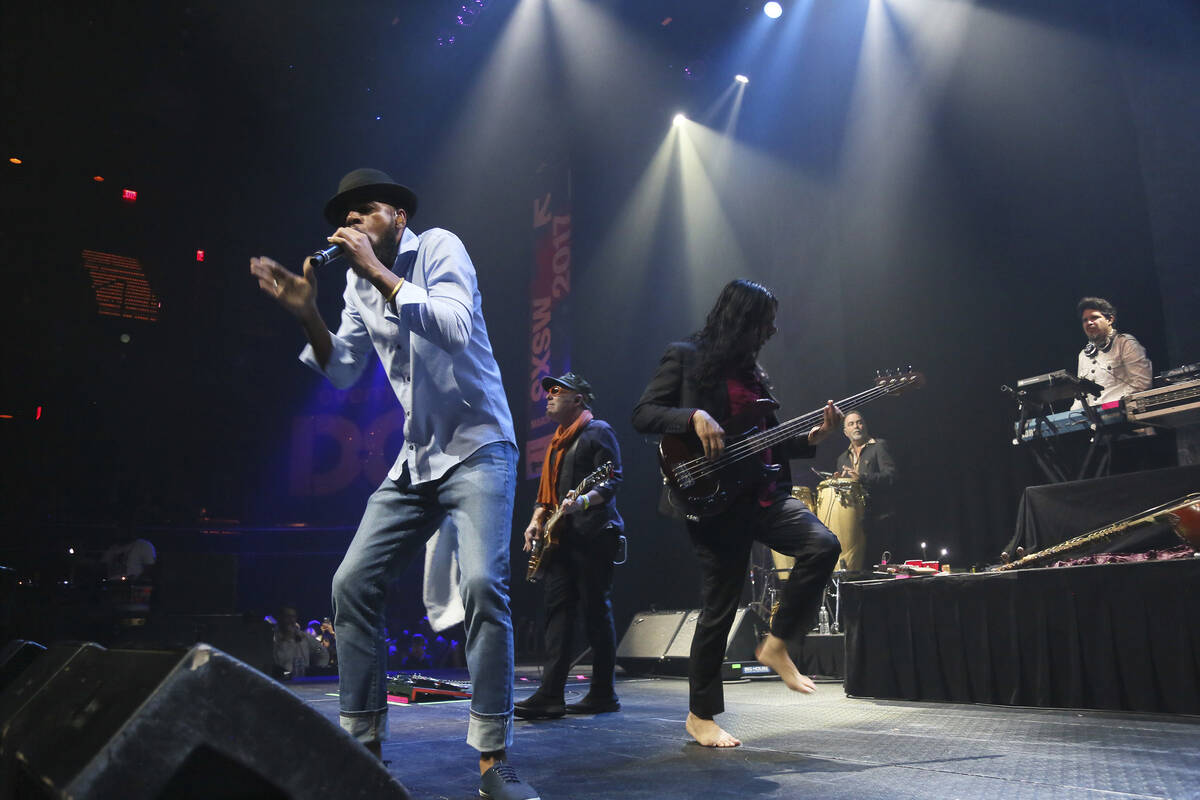 Thievery Corporation performs at the Austin City Limits Live at the Moody Theater during the So ...