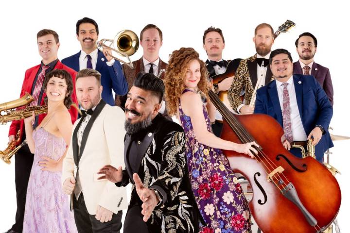 A photo illustration of Phat Cat Swinger, premiering at South Point Showroom this weekend. (Pha ...