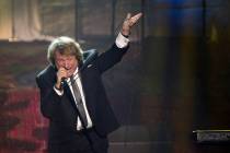 Lou Gramm, lead vocalist of the rock band Foreigner, performs during the 44th Annual Songwriter ...