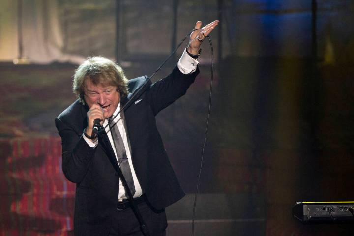 Lou Gramm, lead vocalist of the rock band Foreigner, performs during the 44th Annual Songwriter ...