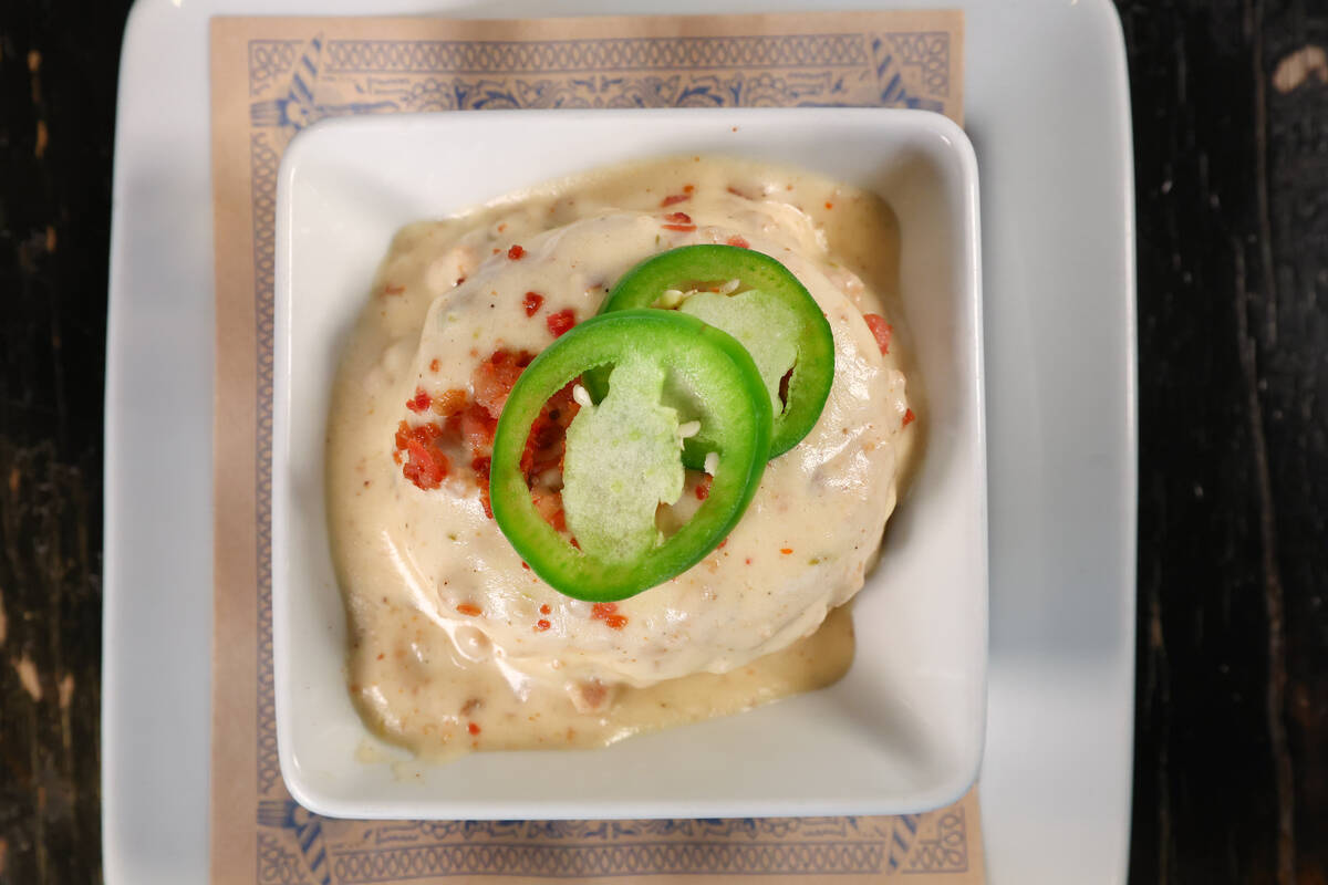 Southern Style Biscuits and Gravy on Friday, Dec. 5, 2025 at Guy Fieri's Vegas Kitchen &am ...