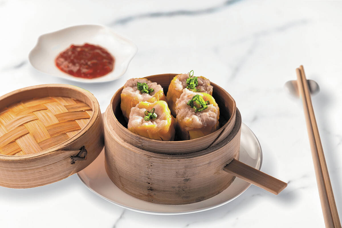 Yauatcha dim sum @ Hanway = Pork & prawn shu mai