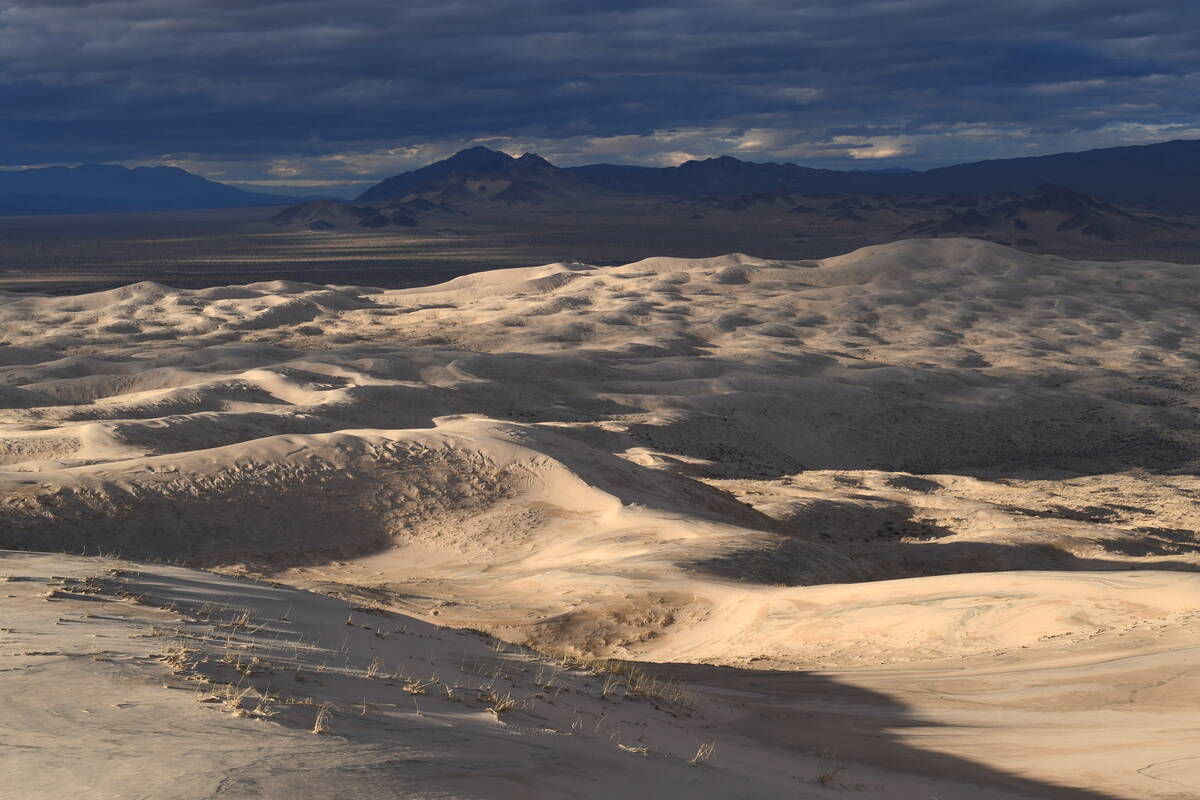 The hike up the Kelso Dunes is the most popular at Mojave National Preserve. (M Bristol/Nationa ...