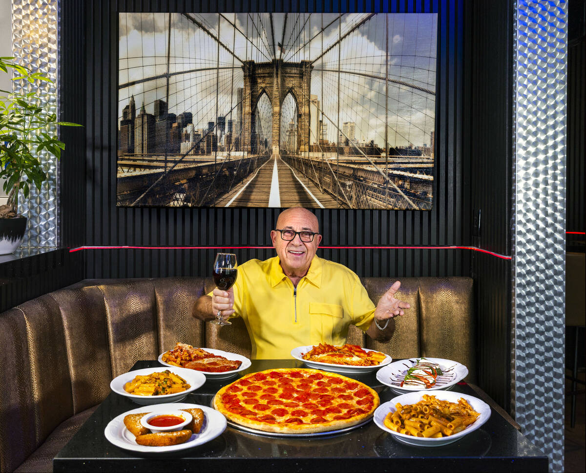 Owner Carmine Vento of Carmine's Pizza Kitchen, which is celebrating its 50th anniversary in Fe ...
