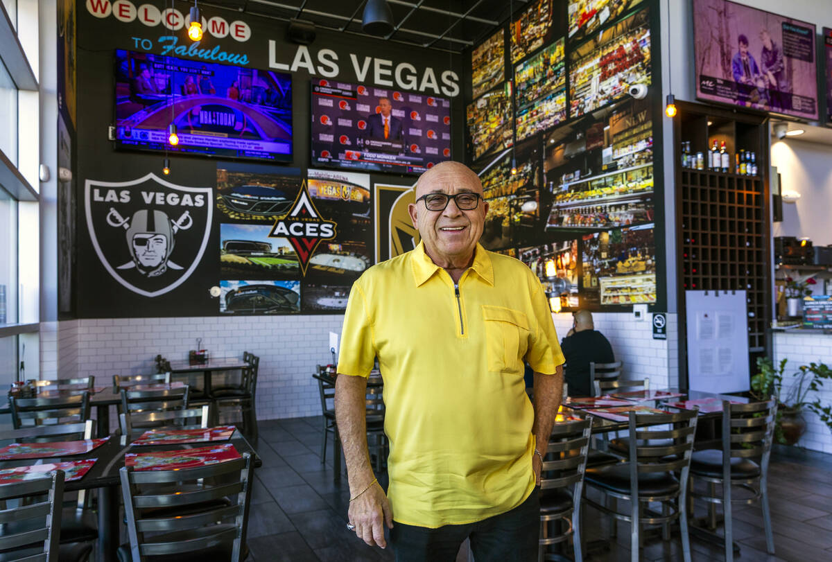 Owner Carmine Vento of Carmine's Pizza Kitchen, which is celebrating its 50th anniversary ...