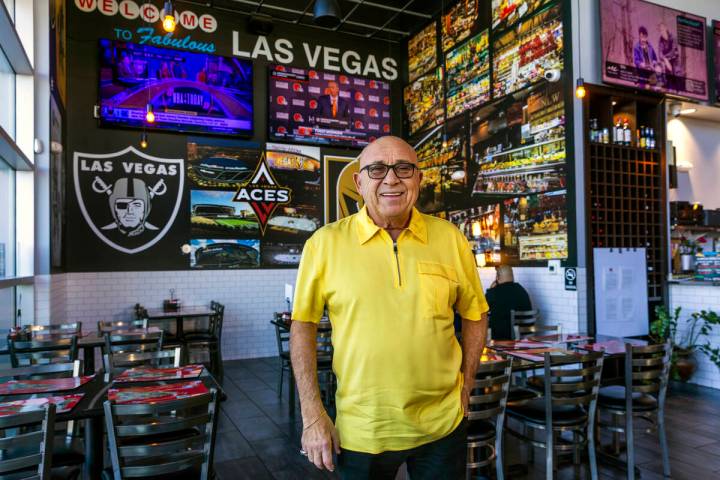 Owner Carmine Vento of Carmine's Pizza Kitchen, which is celebrating its 50th anniversary ...