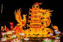 GlowFest's celebration of Lunar New Year runs through Feb. 22. (Eugene Dela Cruz)