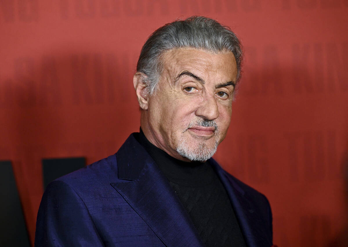 Sylvester Stallone attends the Paramount+ premiere of "Tulsa King" Season 3 at The Langham Hote ...