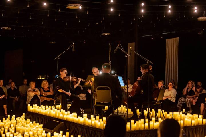 The Industrial Event Space at stages weekly "Candlelight" string-quartet shows, such as "Queen ...