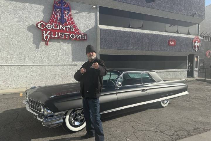 Danny Koker and his 1962 Cadillac Coupe de Ville. (courtesy)